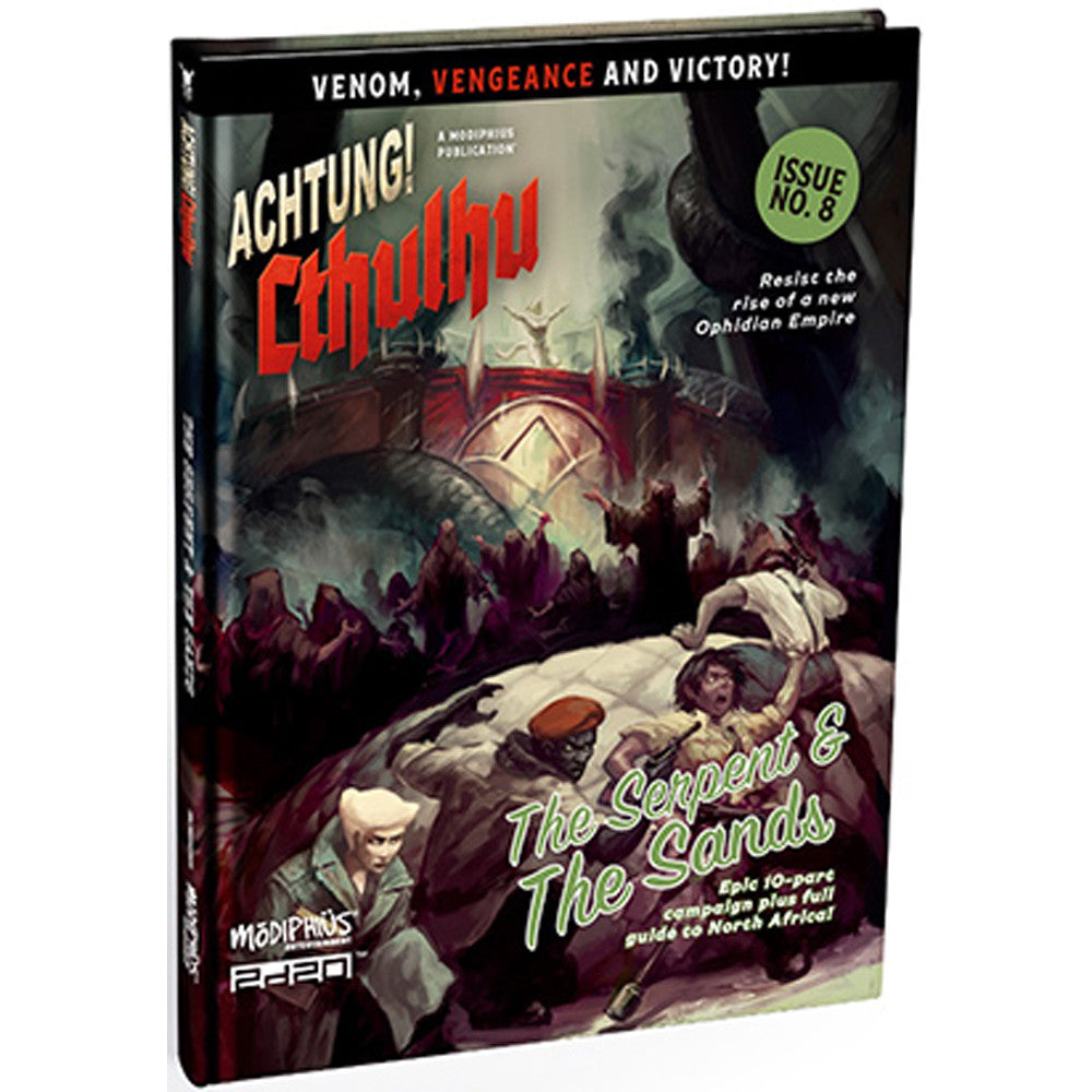 Achtung! Cthulhu RPG: Serpent and the Sands (pre-order) – Alpha Omega Hobby