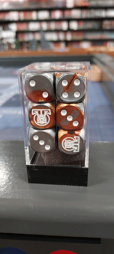 Alpha Omega Custom Chessex : 16mm d6 ( 5 options)