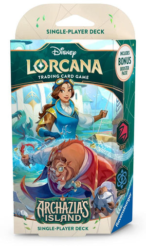 Disney - Lorcana : Archazia's Island - starter deck : Ruby & Sapphire