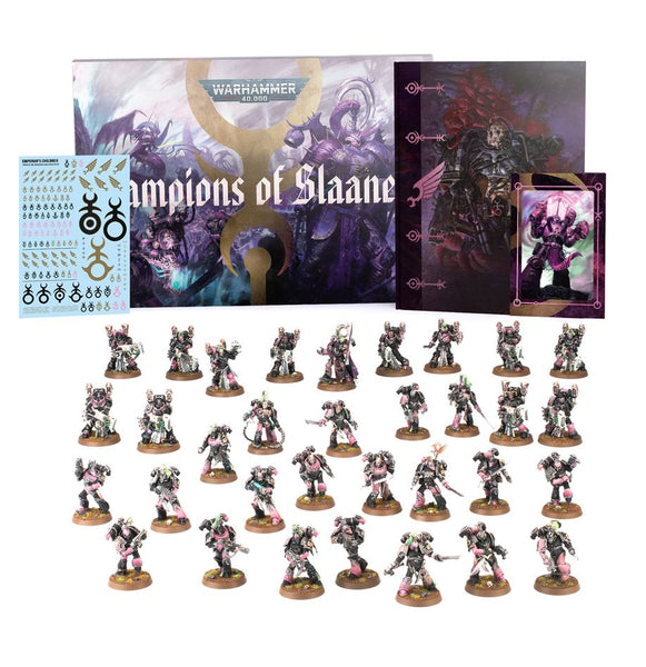 Champions of Slaanesh : Emperor's Children army set