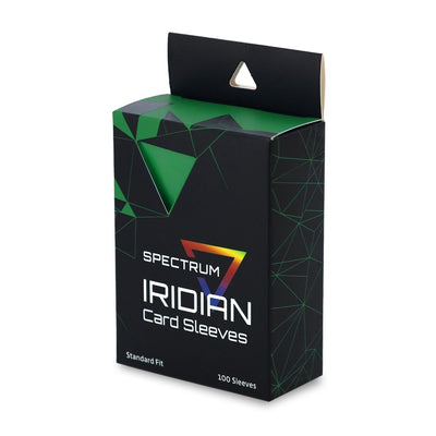 Iridian Card Sleeves - Green