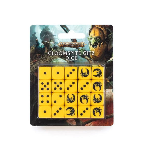 Gloomspite Gitz dice set (20)