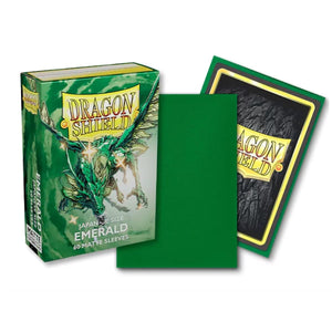 Dragon Shield: Emerald - matte (60 count Japanese size)