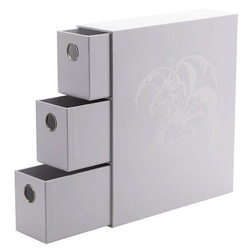 Dragon Shield Fortress: Card Drawers - White