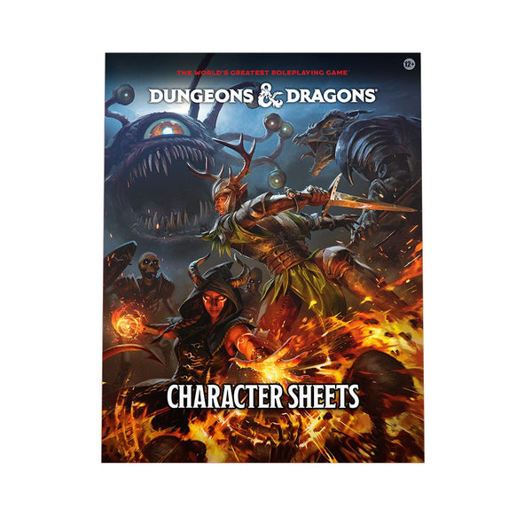 Dungeons & Dragons : Character sheets 2024