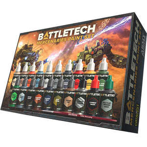 Battletech - Mercenaries Paint Set