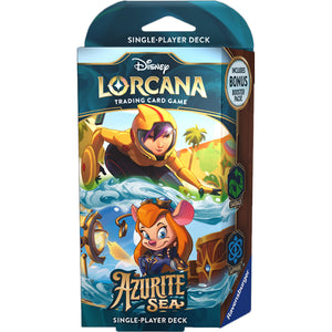 Disney - Lorcana : Azurite Sea - starter deck : Emerald & Sapphire