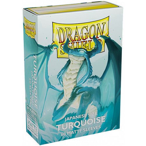 Dragon Shield: Turquoise - matte (60 count Japanese size)