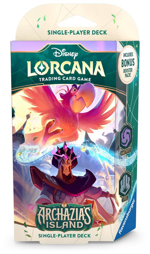 Disney - Lorcana : Archazia's Island - starter deck : Amethyst & Steel