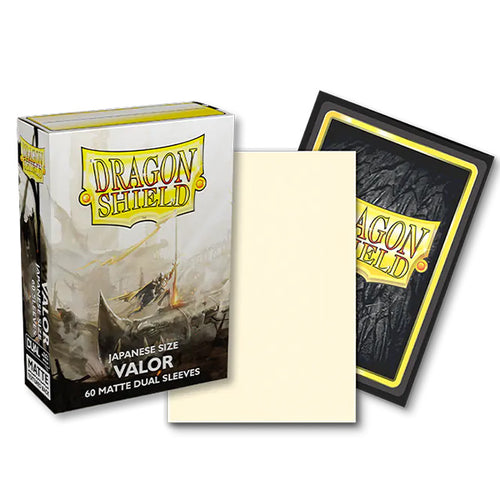 Dragon Shield: Valor - Dual Matte Sleeves (60 count Japanese size)