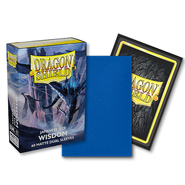 Dragon Shield: Wisdom - Dual Matte Sleeves (60 count Japanese size)