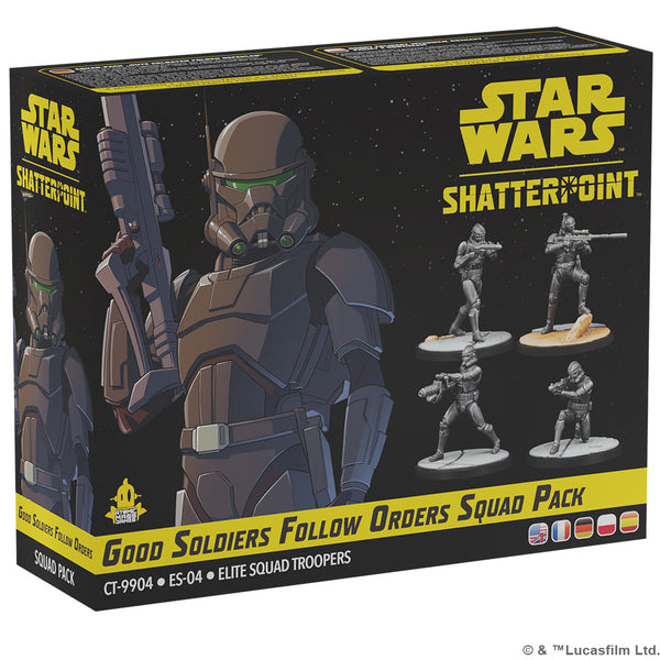 Star Wars : Shatterpoint - Good Soldiers Follow Orders squad pack