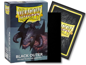 Dragon Shield:  Black Outer Sleeves