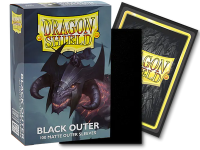 Dragon Shield:  Black Outer Sleeves