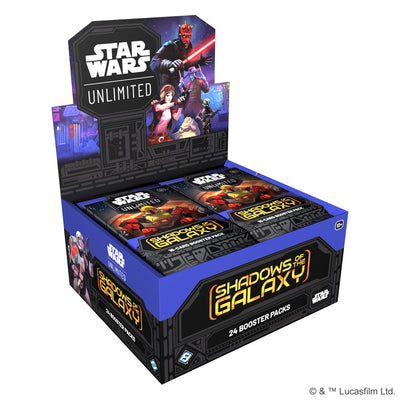 Star Wars : Unlimited - Shadows of the Galaxy booster box (in store only)