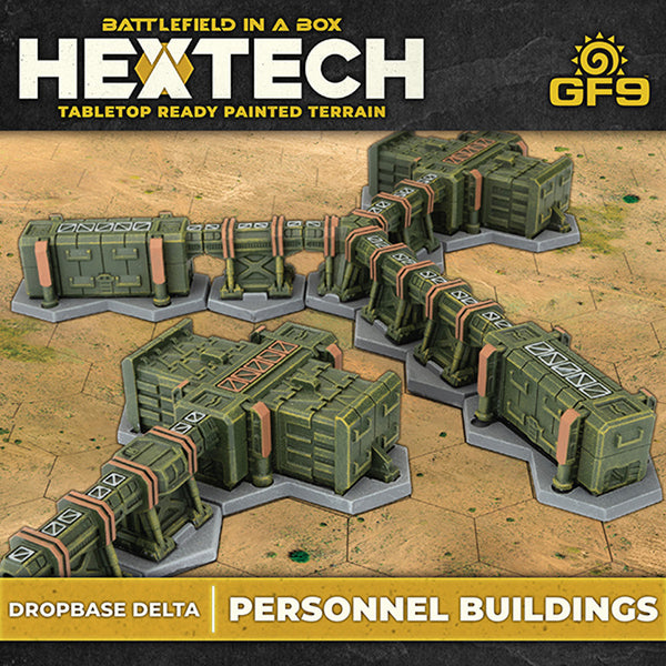 HexTech : Dropbase Delta - personnel buildings (pre-order)