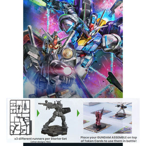 Gundam CG : Heroic Beginnings assemble starter (pre-order)