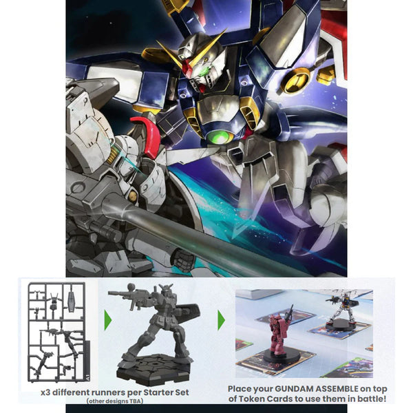 Gundam CG : Wings of Advance assemble starter (pre-order)