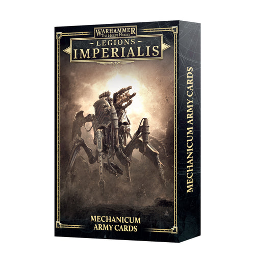 Legions Imperialis - Mechanicum army cards