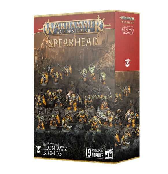 Spearhead : Orruk Warclans - Ironjawz bigmob