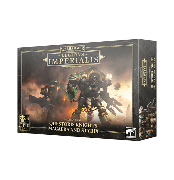Legions Imperialis - Questoris Knights Magaera and Styrix