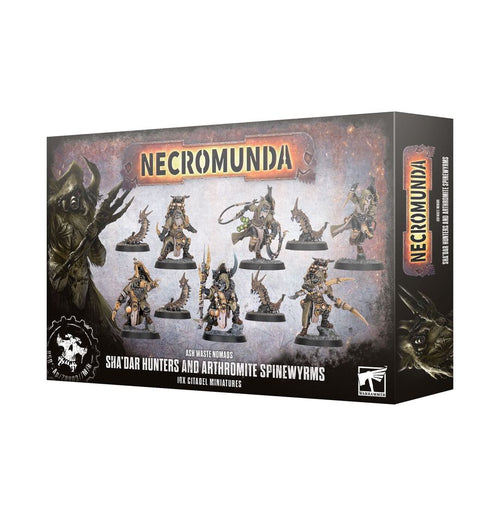 Necromunda : Sha'dar Hunters and Arthromite Spinewyrms