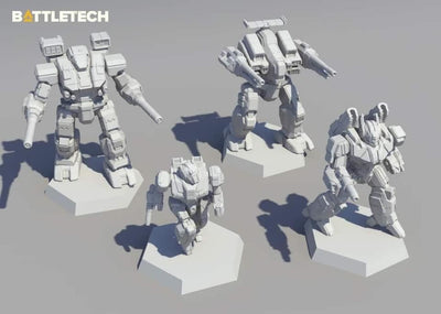 Battletech - Inner Sphere battle lance