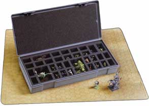 Chessex Very Large 40 Figure Storage Box