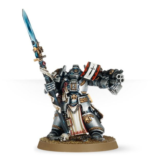 Grey Knights Brother Captain painted figure Warhammer 40k Pre-Sale, Art