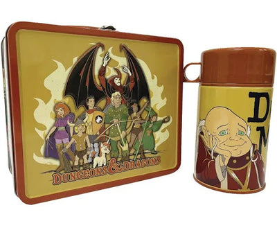 Dungeons & Dragons animated series: lunch box & thermos