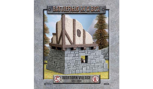 Battlefield in a box: Wartorn Village - small ruin