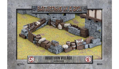 Battlefield in a box: Wartorn Village - barricades