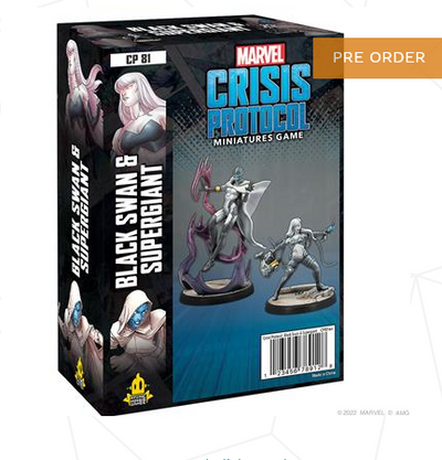 Marvel: Crisis Protocol - Black Swan & Supergiant