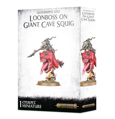 Loonboss on giant Cave Squig