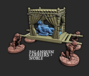 Empire of the Scorching Sands -Noble and Palanquin