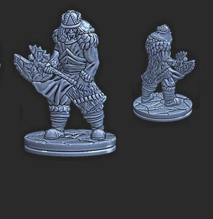 Wilds of Wintertide - Ice Tribe Warrior 1