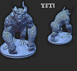 Wilds of Wintertide - Charging Yeti